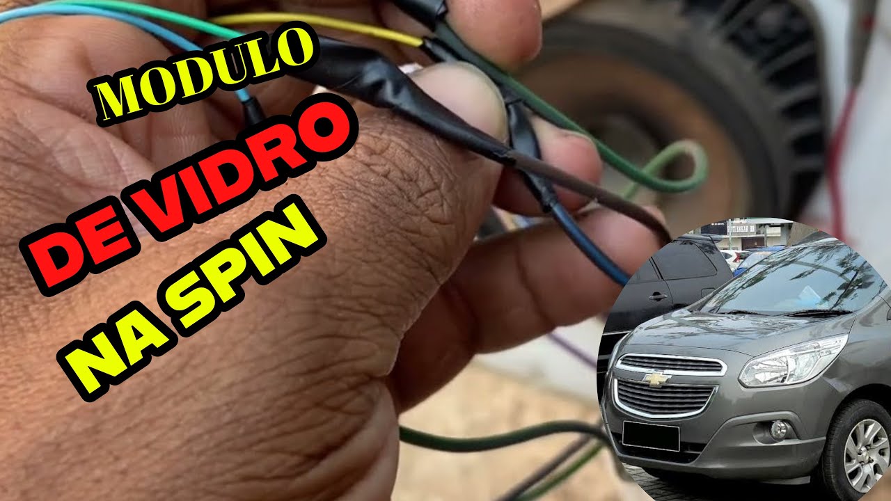 COMO INSTALAR MODULO DE VIDRO ELÉTRICO NA SPIN / SUBIDA DE VIDRO AUTOMÁTICA NA SPIN