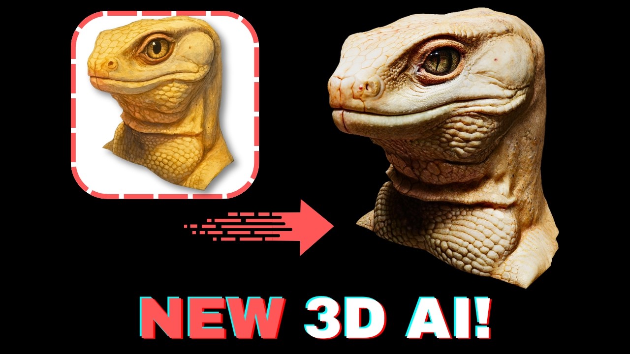 Insane 3D Modeling AI &mdash; YVO3D Creates 4K Assets