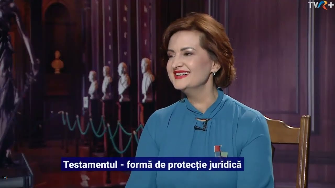 OAMENII ȘI LEGEA „Moștenirea testamentară” cu avocat Mihaela Olaru, invitat notar public Laura Badiu
