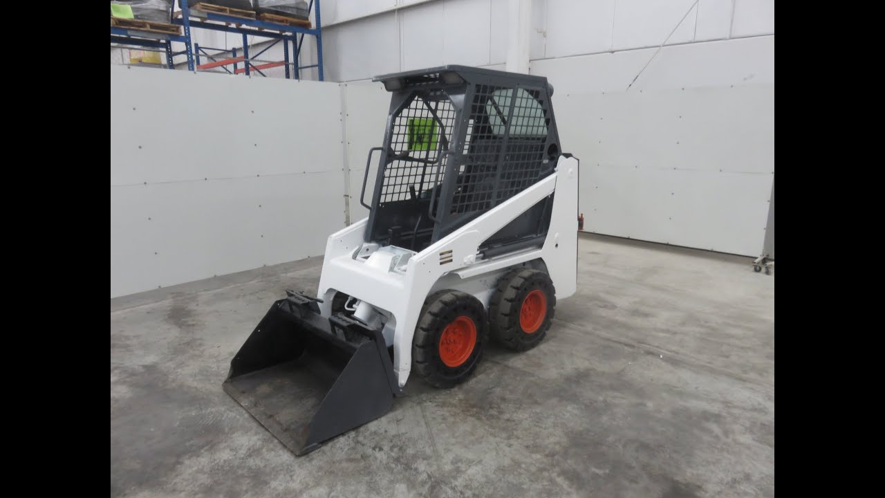 Cómo Operar o Manejar Minicargador Marca BOBCAT Modelo COMPACT SKID STEER S70 Diésel de 700 Libras