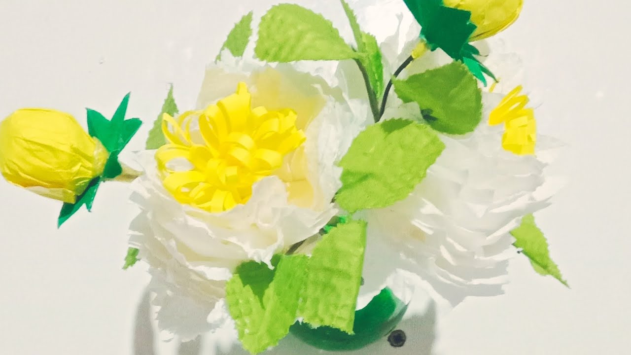Flower craft How to make with paper