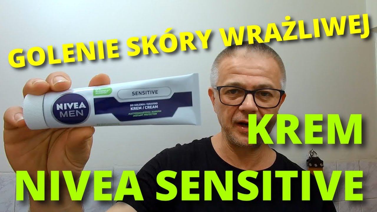 GOLENIE SKÓRY WRAŻLIWEJ - KREM NIVEA SENSITIVE + ROCKWELL 6C