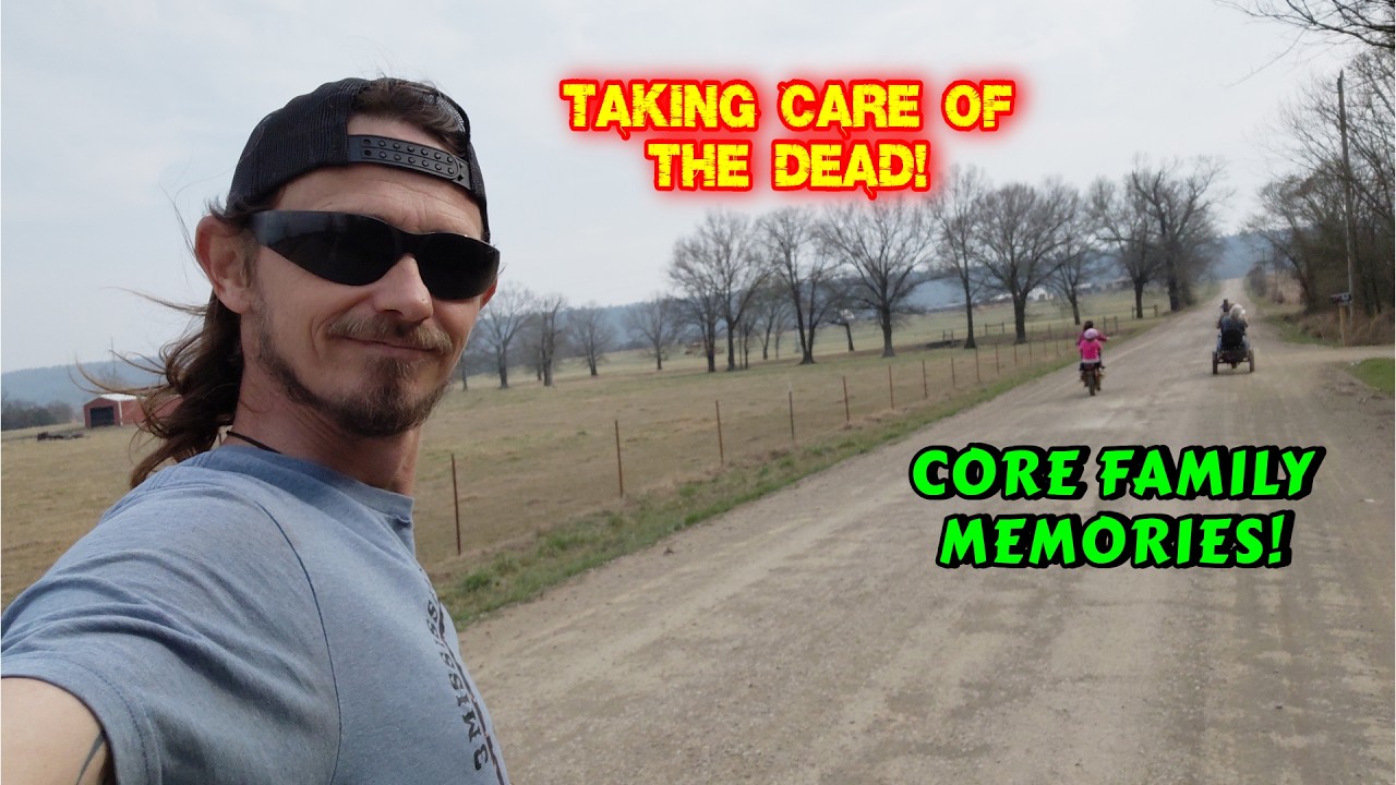 GRAVEYARD NEEDED A PICK ME UP | HOW DID WE GET THERE?  | couple builds tiny house, homesteading |