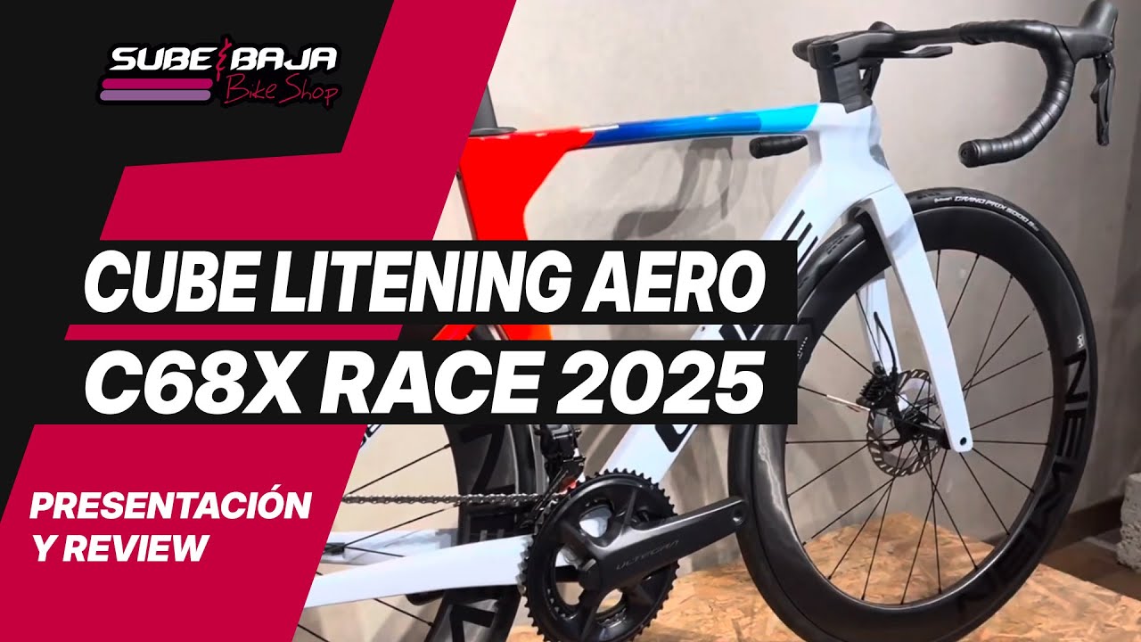 Cube Litening Aero C68x Race 2025 | Presentación y Review