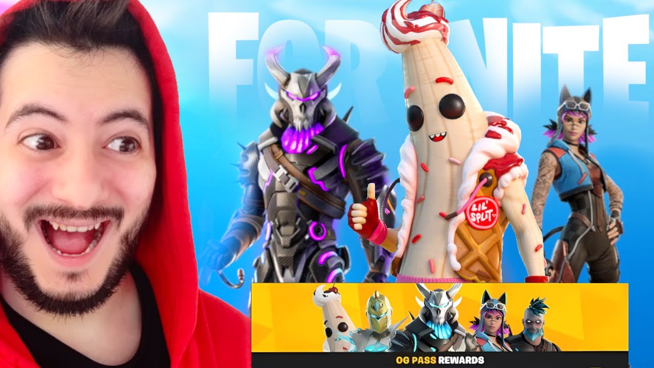 PAZZOX REAGISCE E SHOPPA TUTTO IL PASS BATTAGLIA FORTNITE OG!