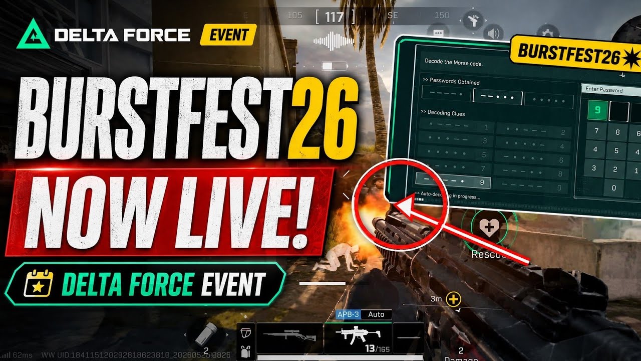 Delta Force Burstfest26: Zero Dam Lobby Wipe Gameplay #deltaforce #burstfest26