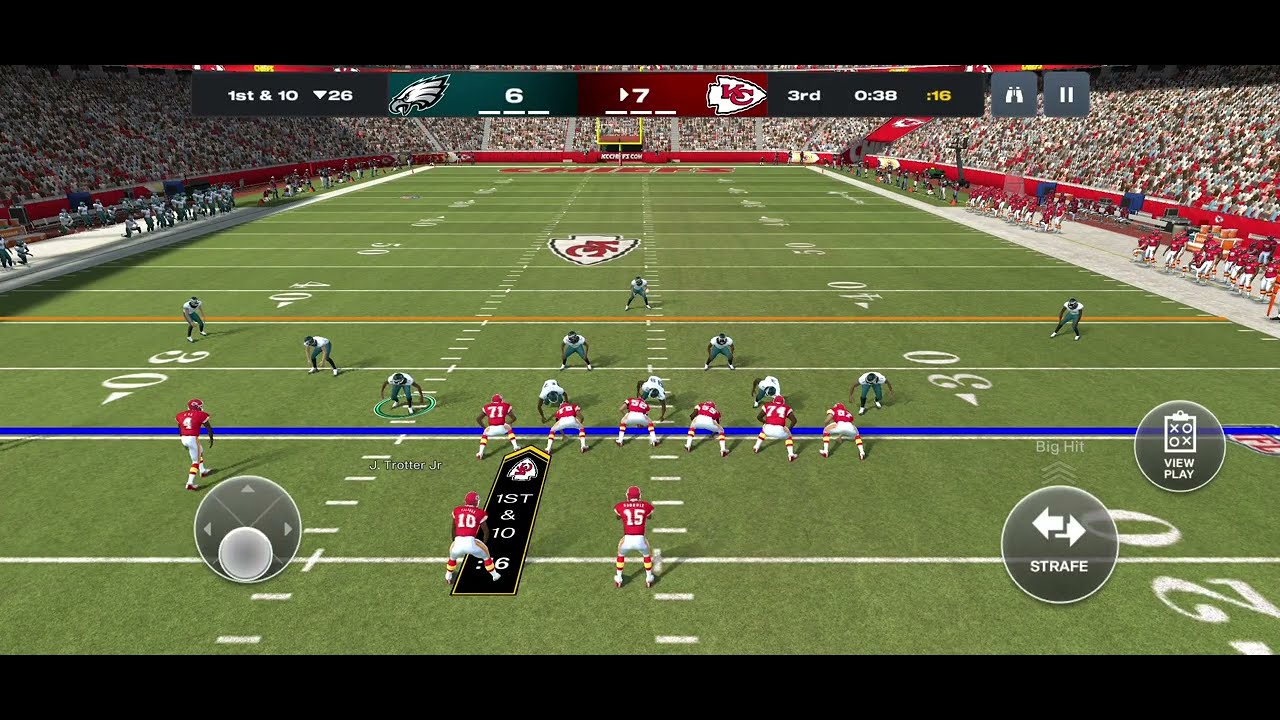MADDEN MOBILE - CHIEFS vs EAGLES