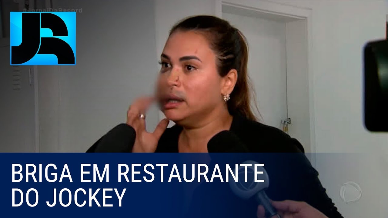 Briga entre duas mulheres em restaurante do Jockey Club de São Paulo vai parar na polícia