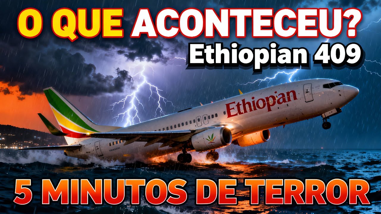 O Que REALMENTE Aconteceu?! Ethiopian 409: O Avião que EU Voei!