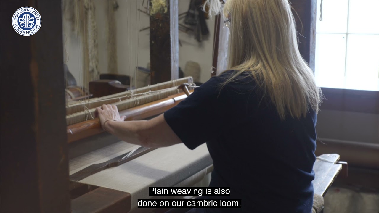 Taster Video: Meet Alison, our linen damask handloom weaver!