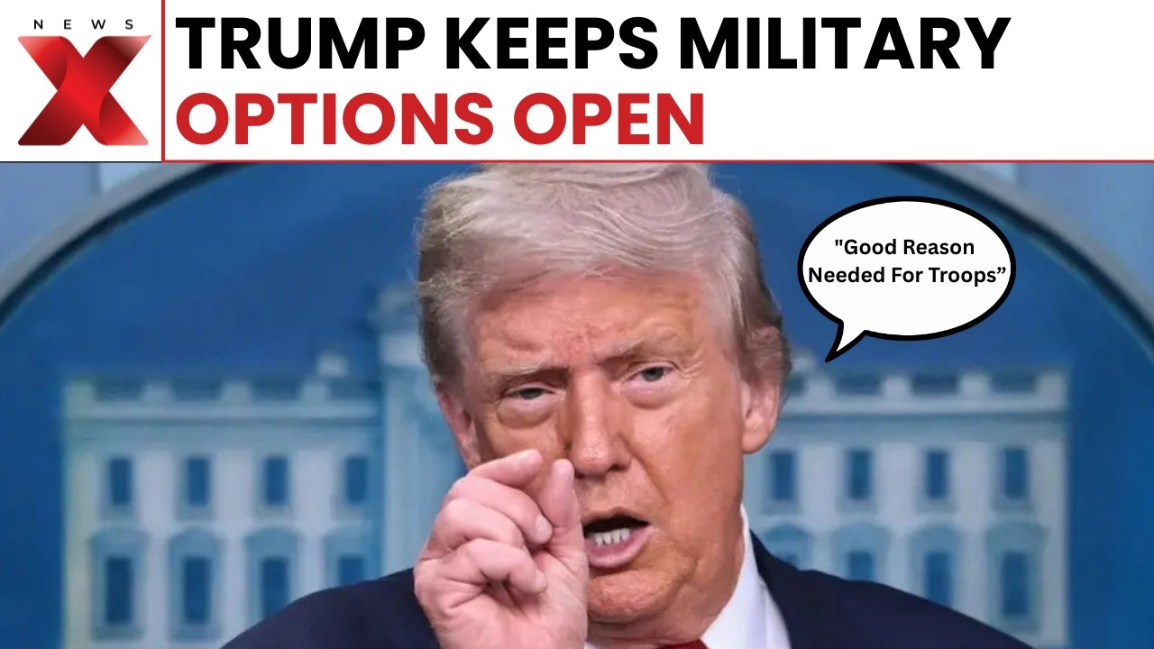 World News: Trump Says ‘Good Reason’ Required Before Deploying U.S. Ground Troops in Iran Conflict