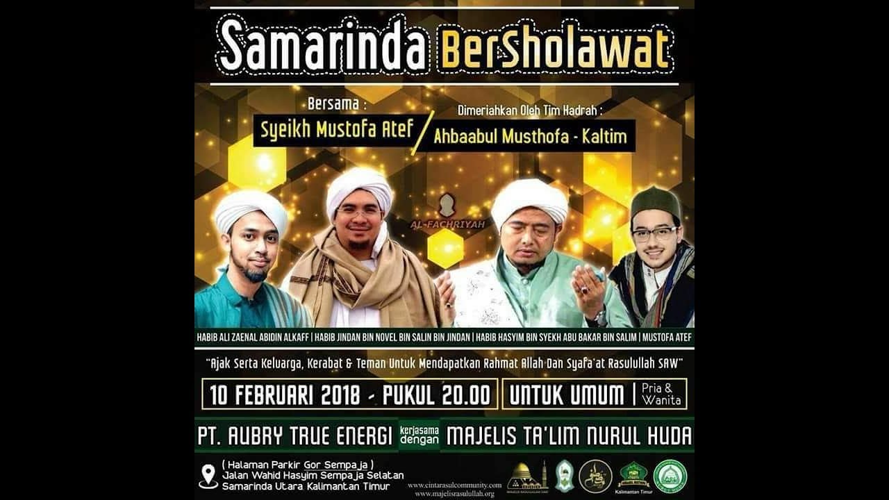 SAMARINDA BERSHOLAWAT - 10 FEBRUARI 2018