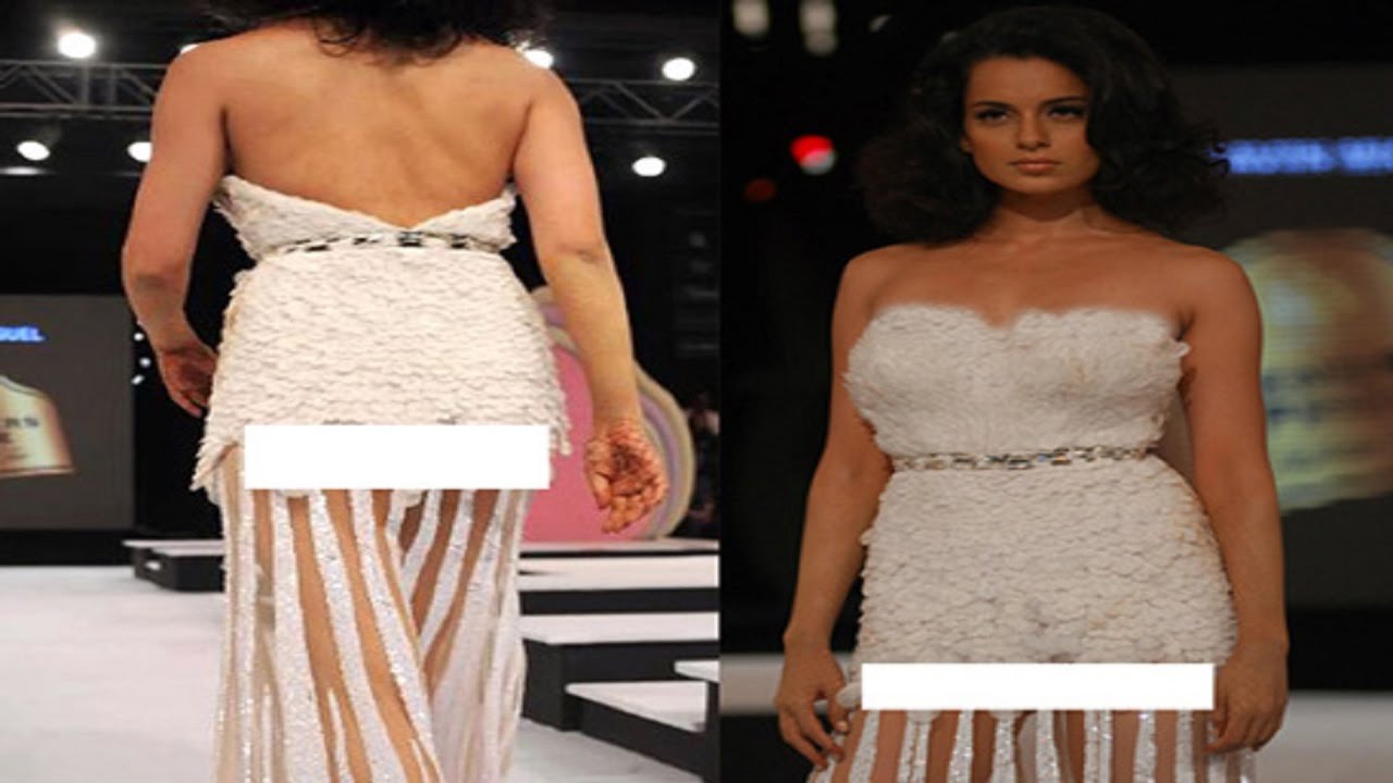 Kangana Ranaut&rsquo;s OOPS moment at the Lakme Fashion Week Winter : Festive 2016