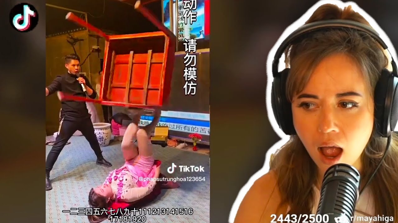 Maya was in awe after watching this Tik Tok...