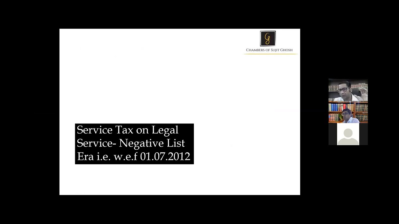 Goods & Services Tax (GST) for Lawyers/ Law Firms