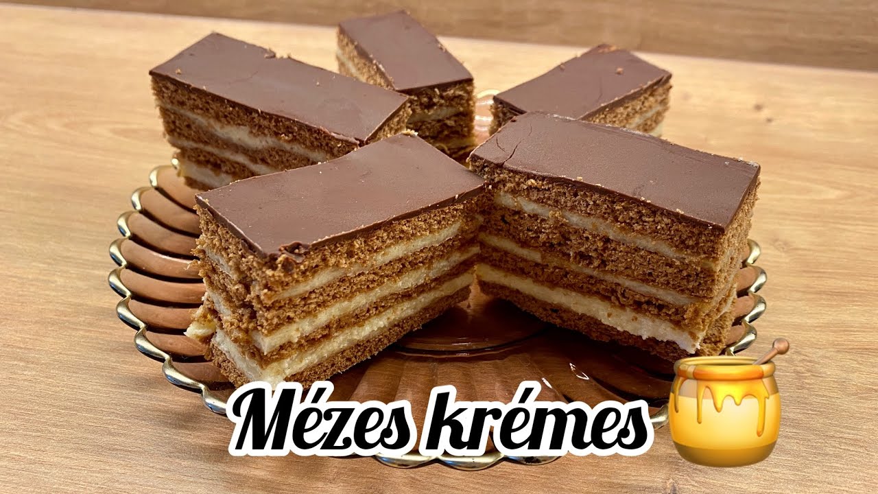 Mézes krémes - Honey cake