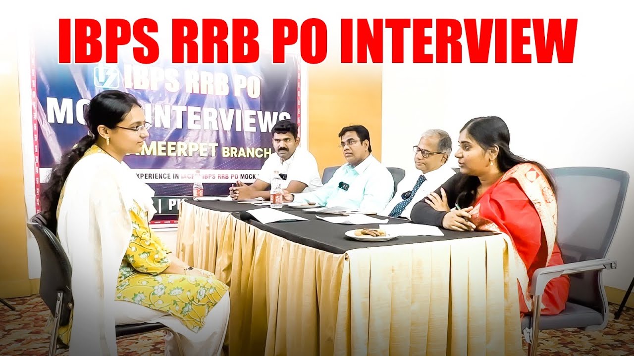 IBPS RRB PO Bank Interview 2023 | Latest Bank Interview Questions & Answers | Interview Tips | IACE