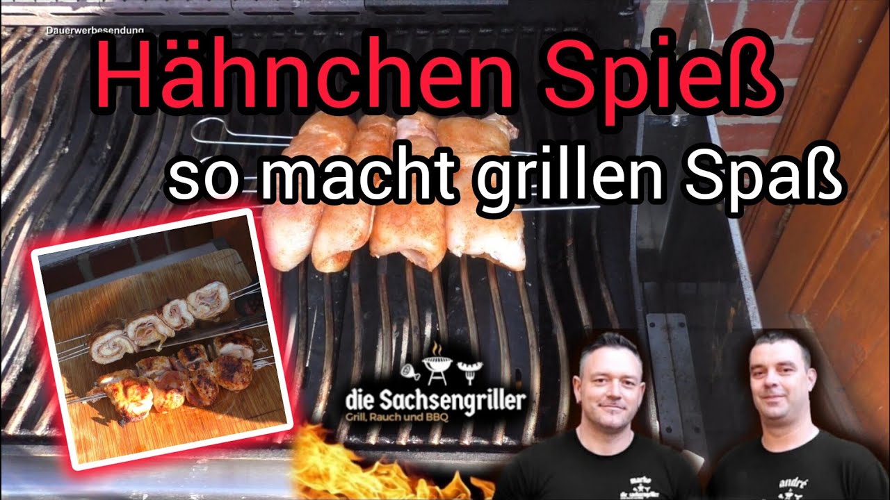 HÄHNCHENSPIESSE 🐔 | chicken spicken 😂 | SPIEßE in den leckersten Varianten | Die Sachsengriller