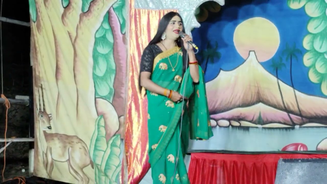 हमरी कटरिया पे आजा रे सबरिया॥ मिस मोनिका रानी दिबियापुर रामलीला ग्राम अमरा मोठ 
