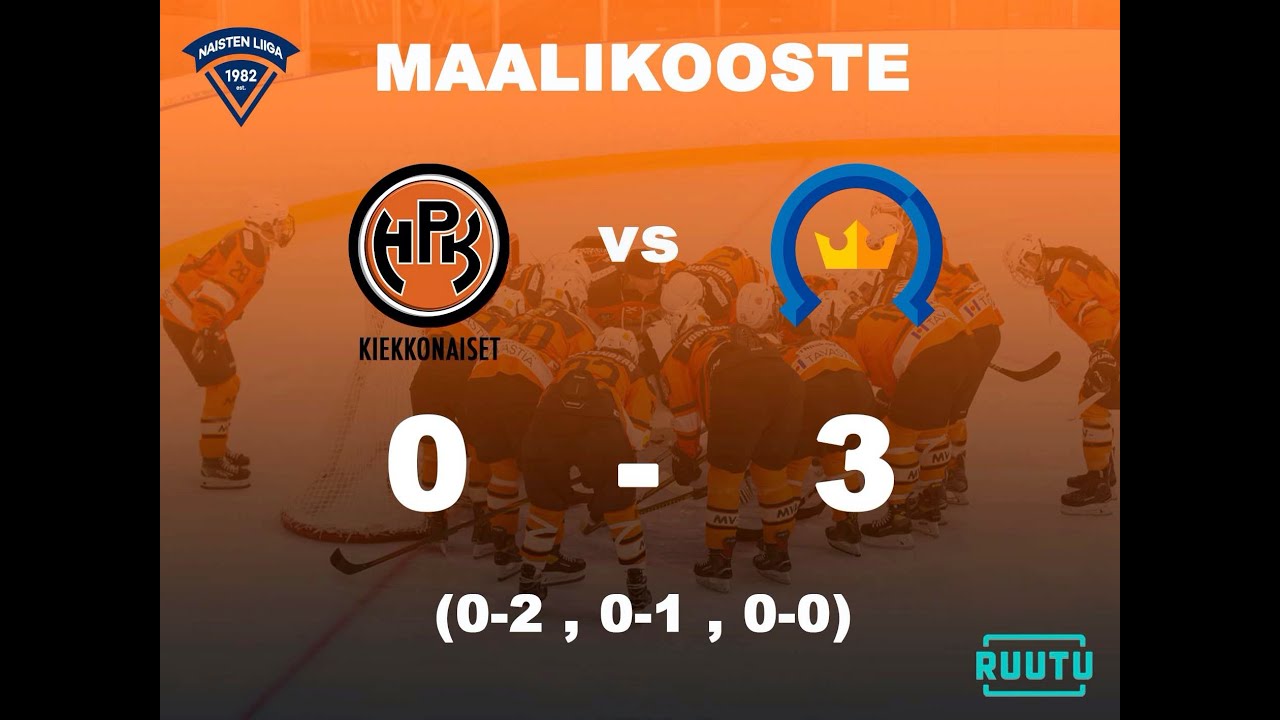 18.9.2020 maalikooste HPK Kiekkonaiset - K-Espoo