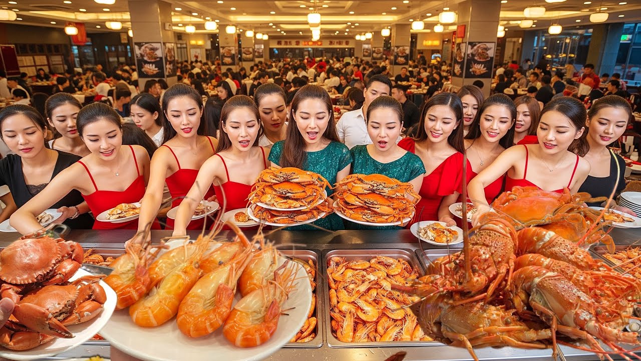 $20 All-You-Can-Eat Crab & Shrimp Buffet in Hanoi — Tourists Can’t Believe It’s Real