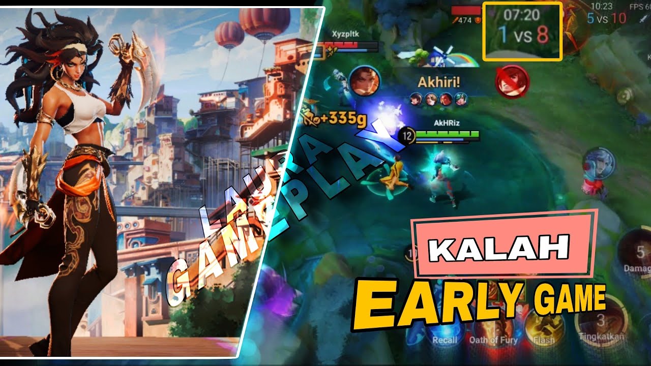 TIPS POSITIONING GAMEPLAY LAURA - HONOR OF KINGS