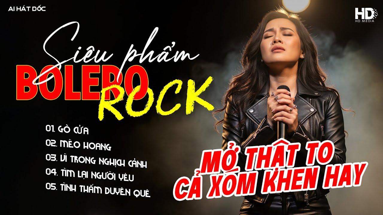 Tuyệt Đỉnh Bolero Rock AI Cover Hay Nhất | Nhạc Bolero Metal Rock CẢ XÓM KHEN HAY | AI Hát Dốc