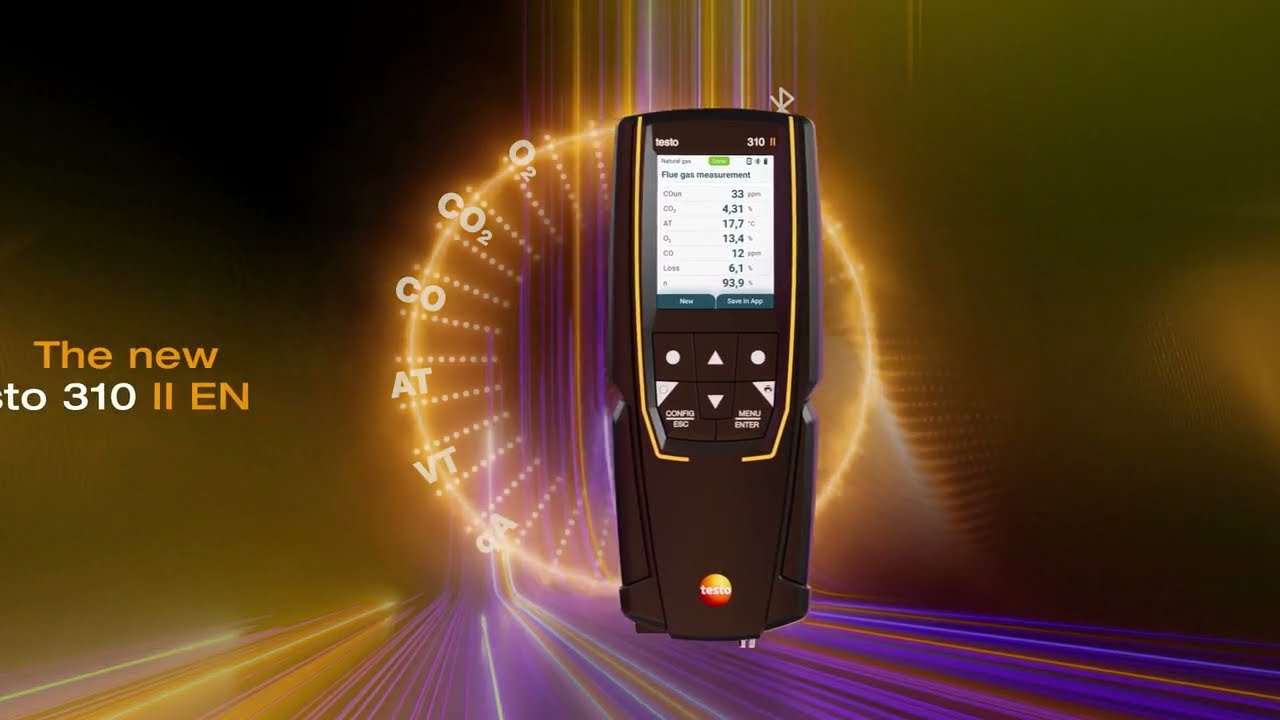 Analizador de gases de combustión Testo 310 II