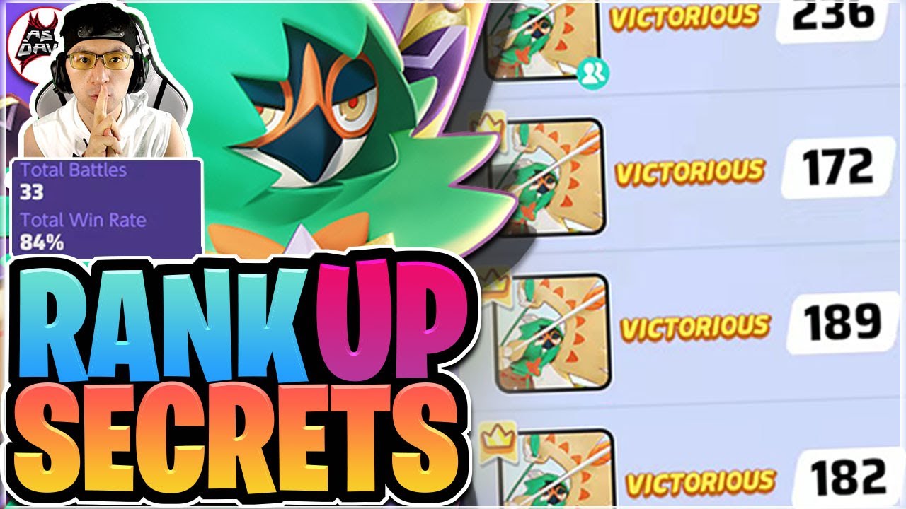 WHY MOST LOSE ON DECIDUEYE BUT I DON'T IN MASTER RANK | Pokemon UNITE