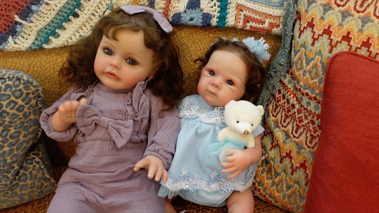 Two new beautiful Amazon reborn dolls
