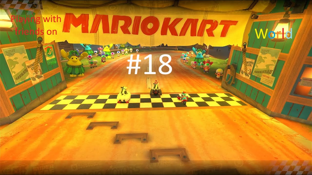 Mario Kart World (4 players) Knockout Tour
