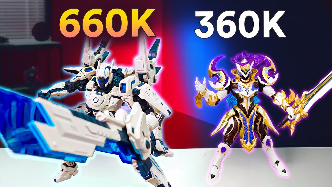MỞ HỘP & LẮP R&Aacute;P M&ocirc; H&igrave;nh VƯƠNG GIẢ VINH DIỆU Trung Quốc (Giống Gundam M&agrave; Gi&aacute; Rẻ Hơn) 360k v&agrave; 660k