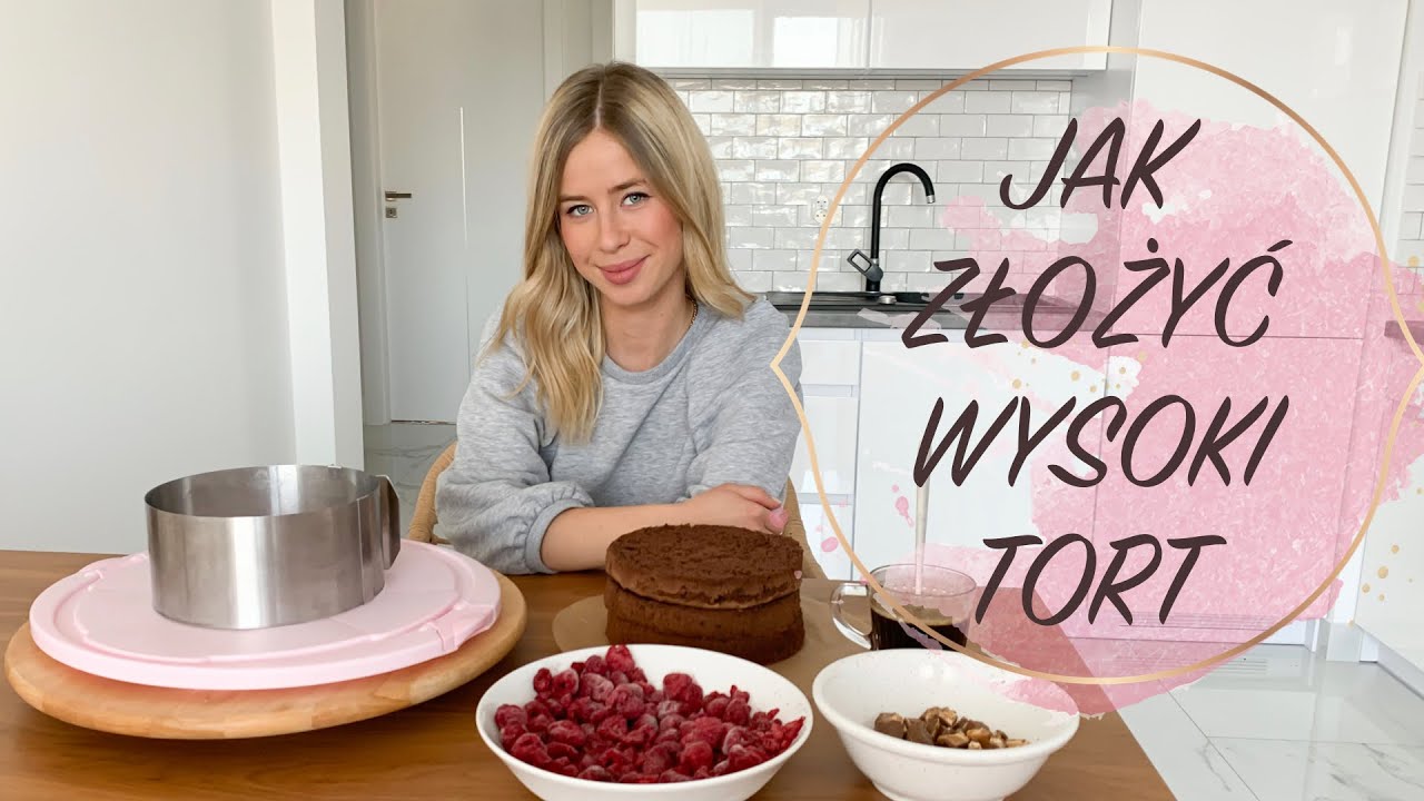JAK ZŁOŻYĆ WYSOKI TORT pod dekorowanie bez żelatyny - kiedy, jak i dlaczego tak // ladycolour vlog