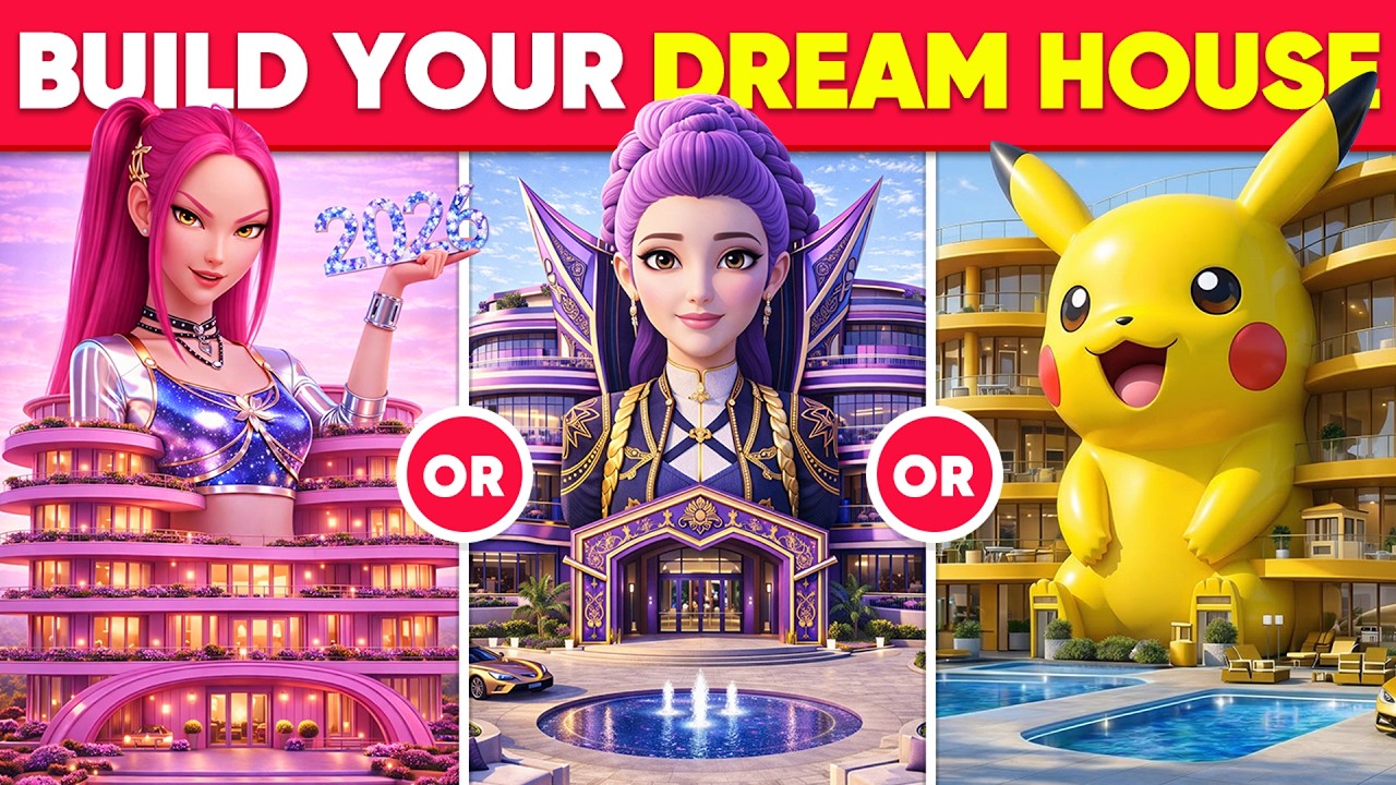 Would You Rather - Build Your Premium 2026 Dream House   🏡🌈✨🎠 Moca Quiz