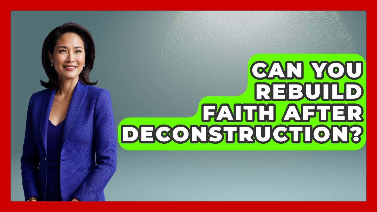 Can You Rebuild Faith After Deconstruction? - Family Matters in Faith