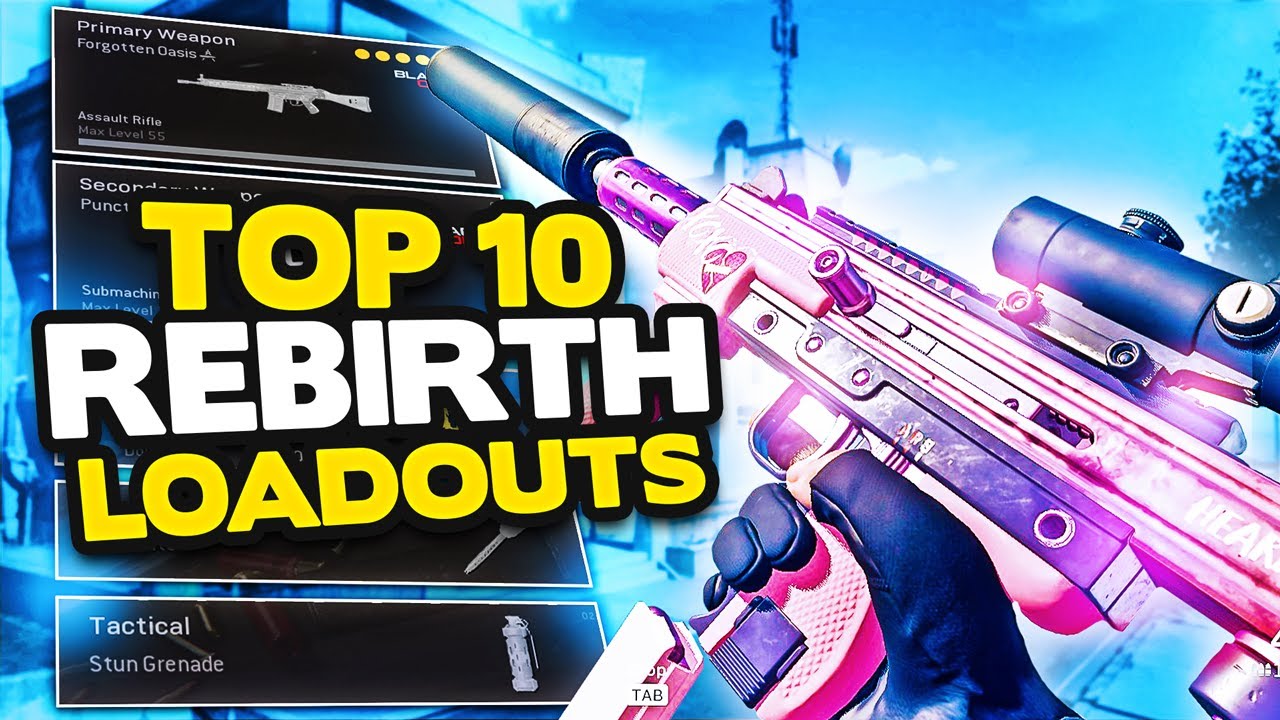 Warzone Top 10 BEST LOADOUTS for REBIRTH! (Best Class Setup & Meta)