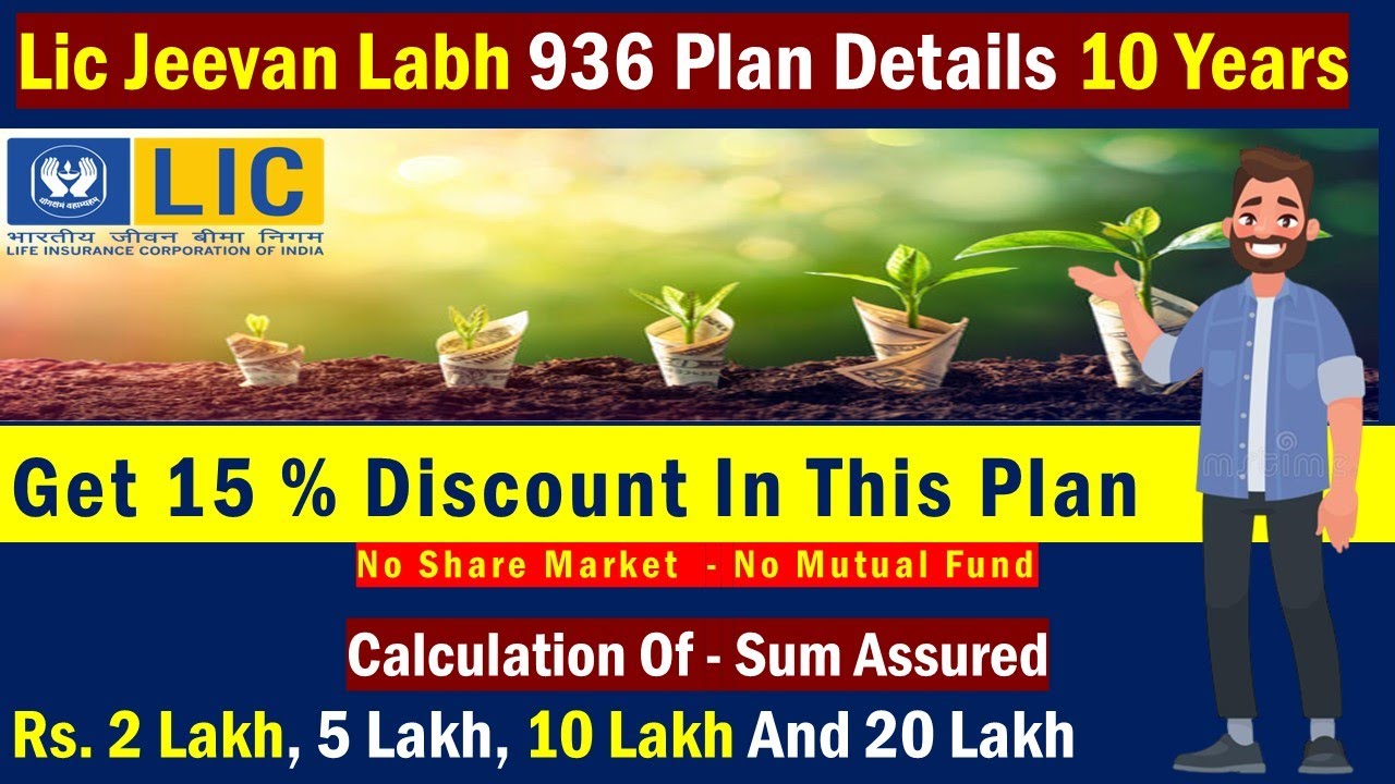 एलआईसी जीवन लाभ 936 | Lic Jeevan Labh 936 Plan Details | Lic Jeevan Labh 936 Plan Details 10 Years