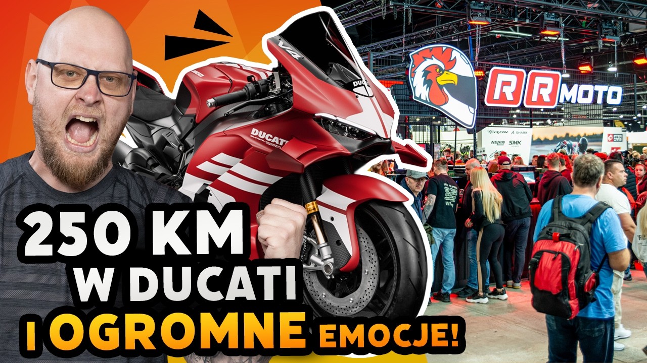 To Ducati ma 250 KM&hellip; ale to, co działo się na targach, przebija wszystko! RRnews