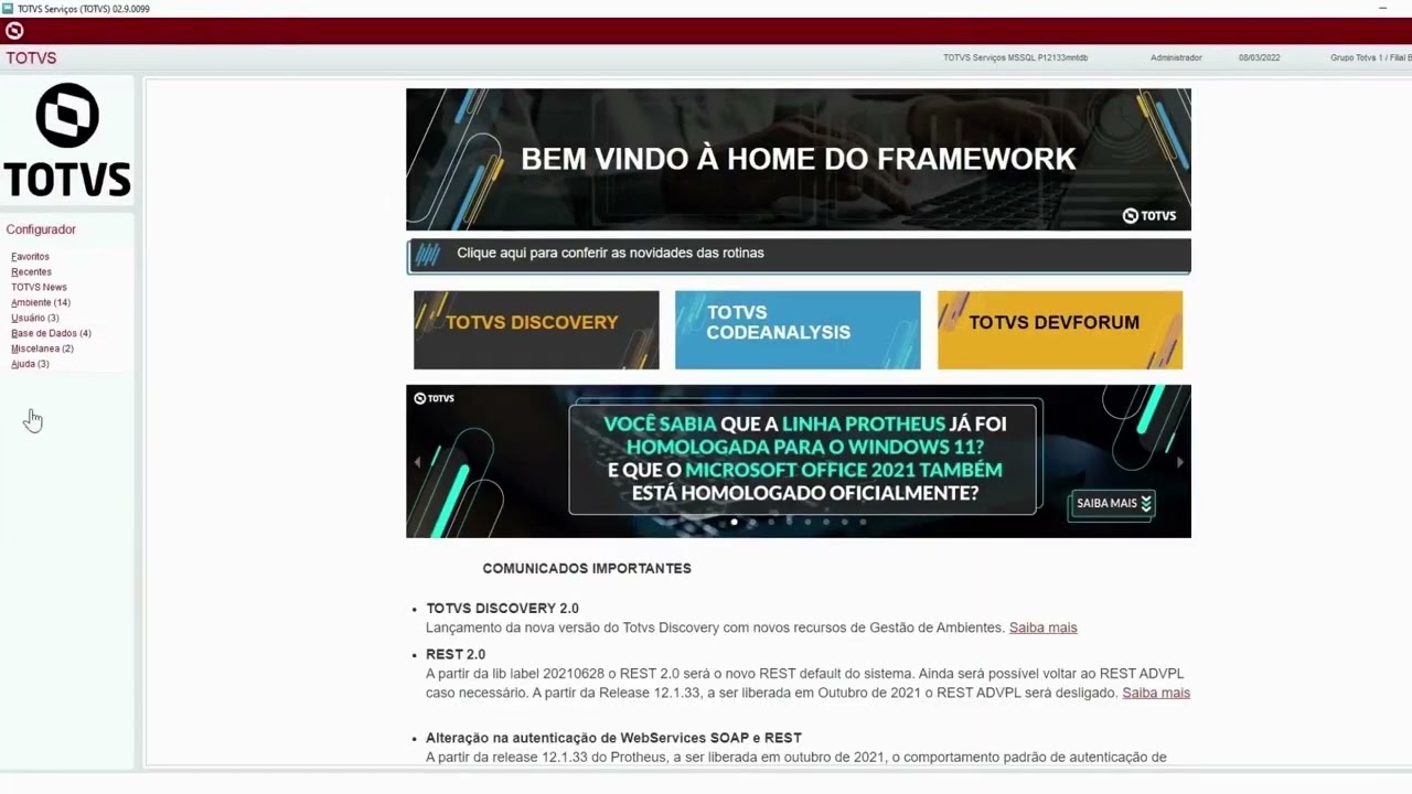 How To | MP - SIGACOM - Conf. Importador XML  (Parte 1 ) #TOTVS_Backoffice_Linha_Protheus