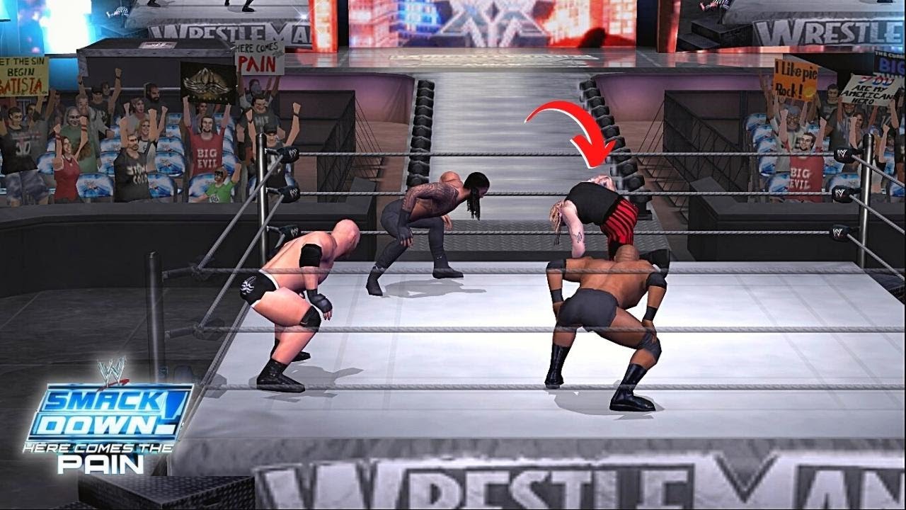 Best Finisher Combination of WWE Smackdown Here Comes The Pain