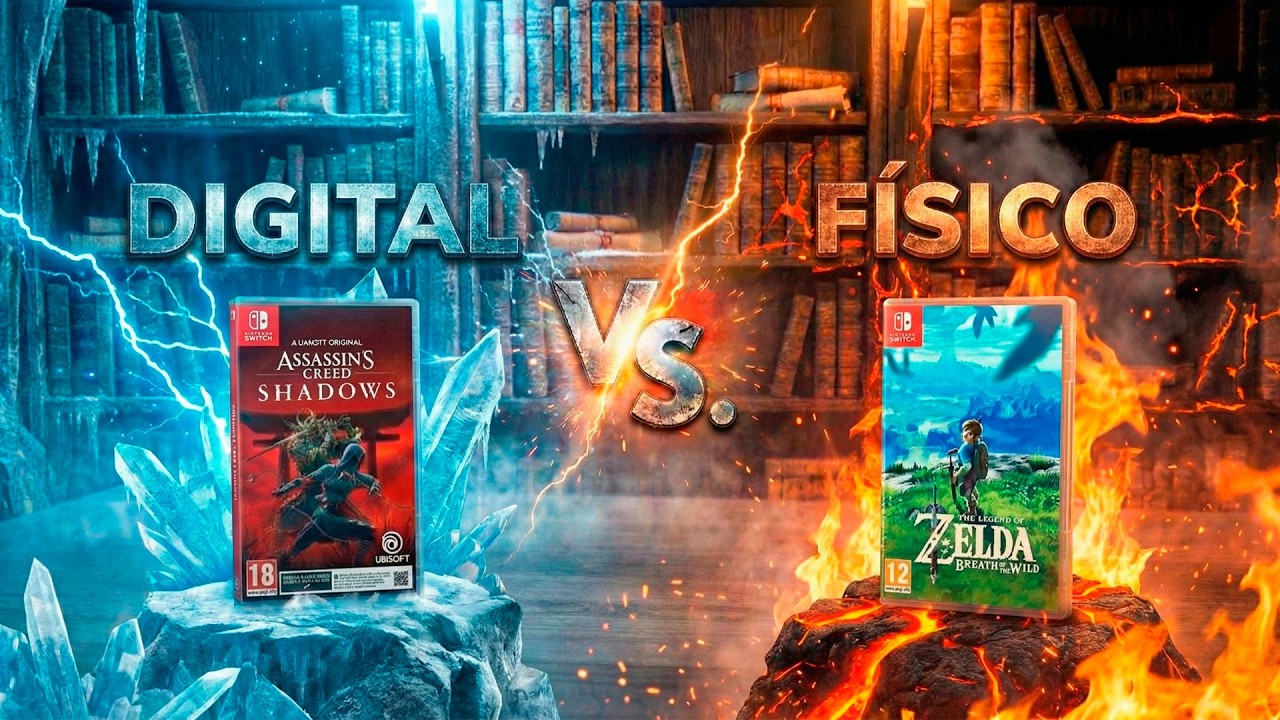 ¿FORMATO DIGITAL O FÍSICO EN NINTENDO SWITCH? LA VERDAD QUE NADIE TE CUENTA