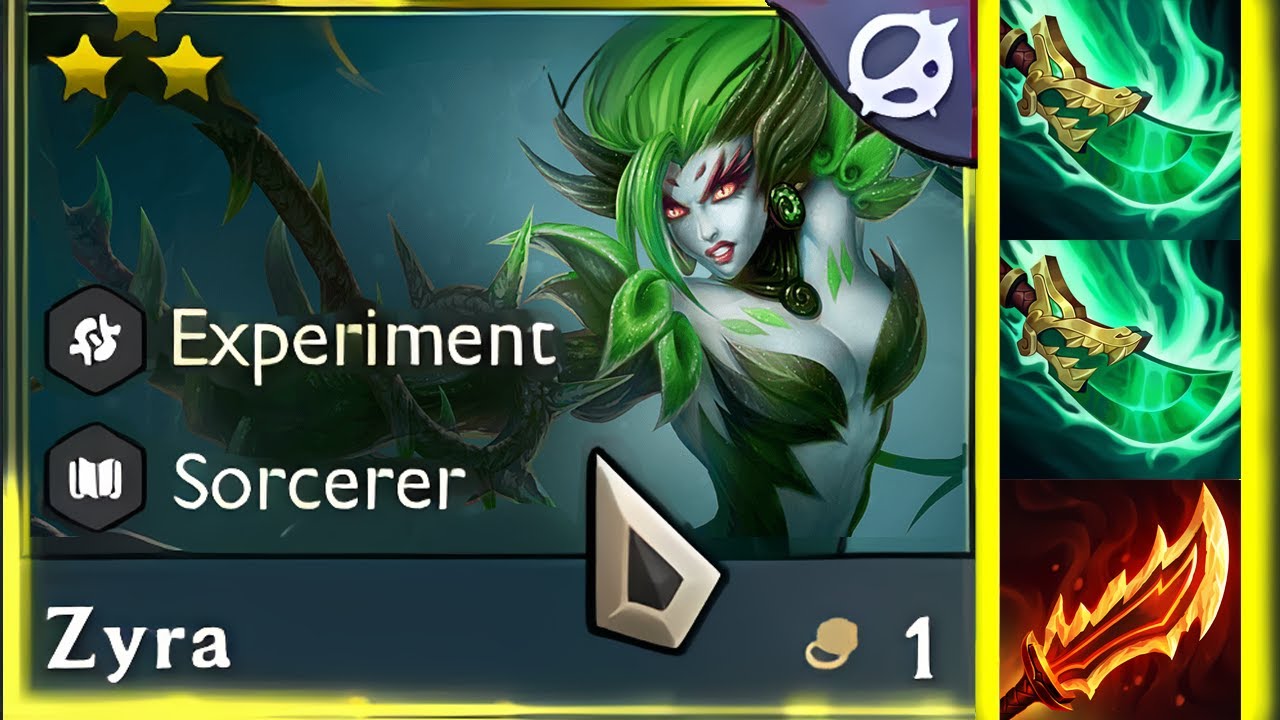 Toxic Broken Build Zyra ⭐⭐⭐ 3 Star | TFT SET 13