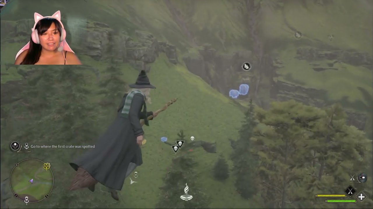 ♡ Let's Play Hogwarts Legacy Together! I Broke The Game! ♡