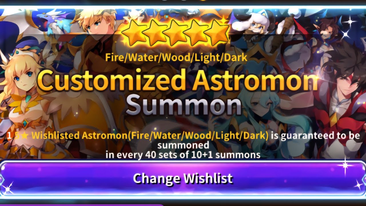 Monster Super League || Astromon Summon 5 (16 tickets)