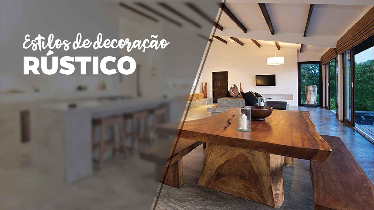 DECORAÇÃO | ESTILO RÚSTICO