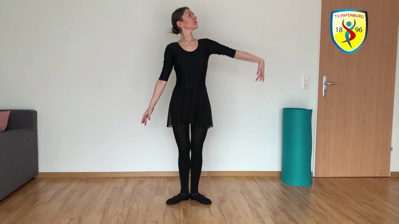 Ballett-Übungen für Kinder von 4 - 6 Jahre // Folge 1