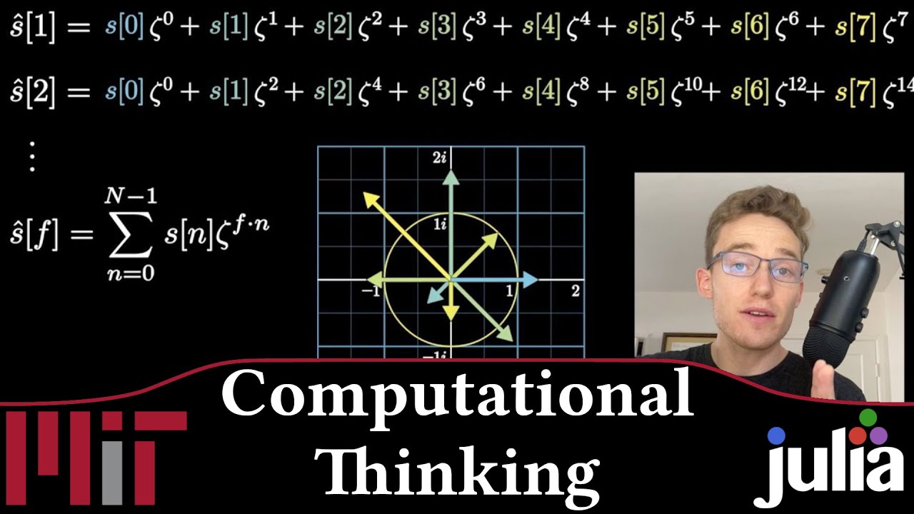 Что такое дискретное преобразование Фурье? | Неделя 14 | MIT 18.S191, осень 2020 г. | Грант Санде...
