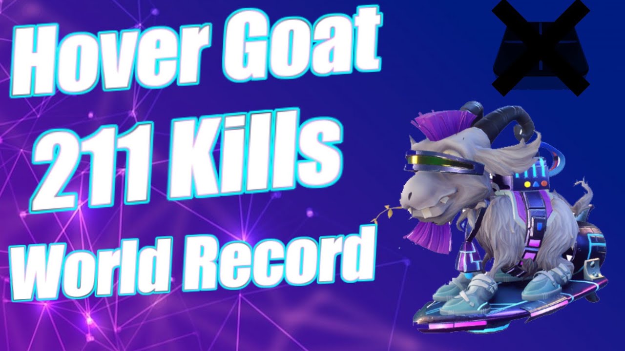 Hover Goat-3000 211 Kills World Record PvZ GW2 Controller Gameplay