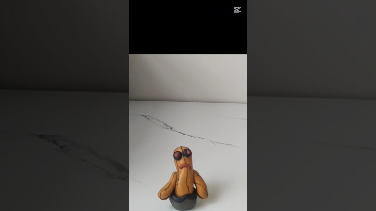 Turning Clay into Sprunki OC Dancing Cactus phase 2 #sprunkioc #dancingcactus #diyclay #clayart