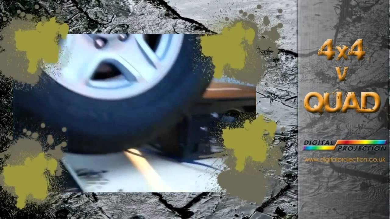Titan Projector vs A Huge Offroad Truck - Total Show Technology